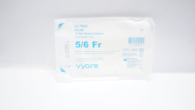 Vyaire T63C AirLife Tri-Flo Suction Cath. w/Control Port, 5/6Fr